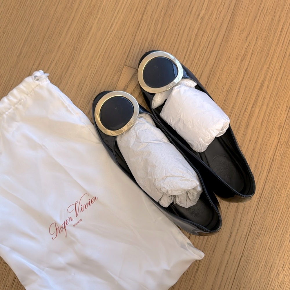 Roger Vivier Ballet flats - Navy blue